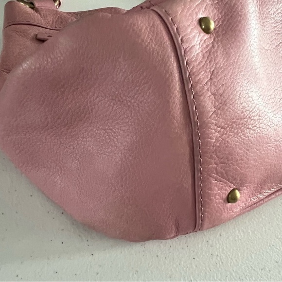 American Leather Co. Java Double Handle Shopper Pink - Picture 7 of 16